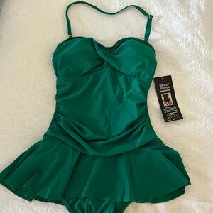 Shore Shapes Bathing Suit Green